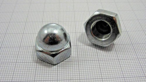 Dado m10x1 cappello - dado,