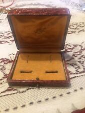 Box scrigno.  scatola antica porta gioielli d epoca x orecchini  collana i