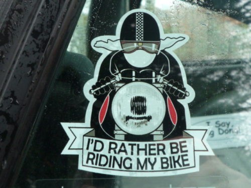 Preferirei andare moto - andare, moto'