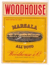 ETICHETTA VINTAGE WOODHOUSE