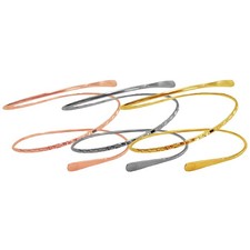  3 Pcs Bracciale Rigido Aperto