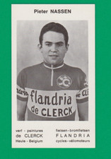 CYCLISME carte cycliste PIETER