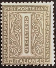 Regno,1863 Londra ,grigio verde.Qualita' MLH,GO.Al verso sigla peritale  DIENA.