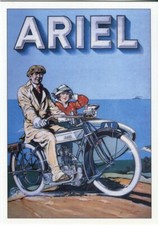 Ariel Motorbike Sidecar repro
