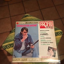 FABRIZIO DE ANDRE’ - PROFILI