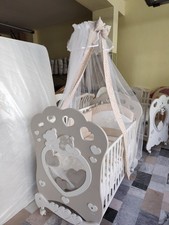 Culla Lettino Tortora Bianco