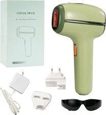 IPL - Dispositivo di depilazione per uomo e donna, senza dolore, pelli sensibili