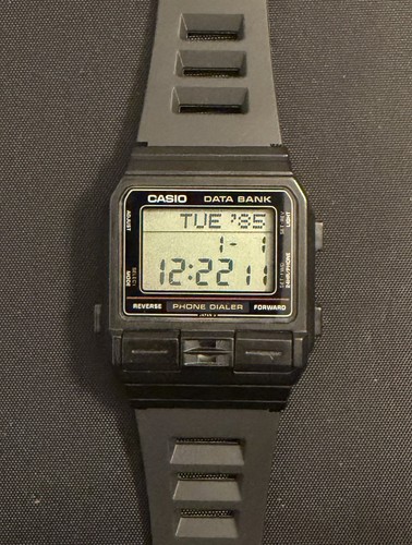 Orologio banca dati casio - da,