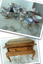 Miniature comò vasetti - miniature,