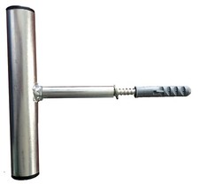 SUPPORTO A MURO ANTENNA TERRESTRE PARABOLA WI FI LINKEM ZINCATO GALAXY SSP35TP