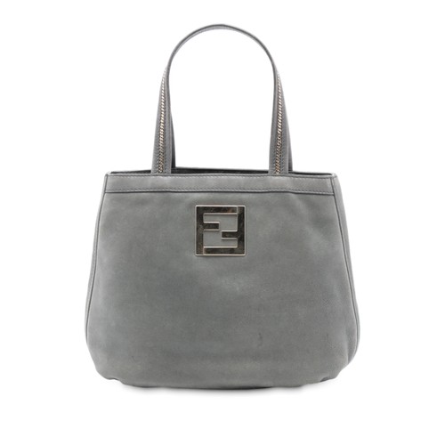 Fendi nubuck chains tote - fendi,