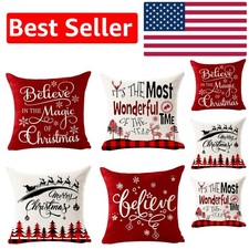 Elegant 18x18" Cotton Linen