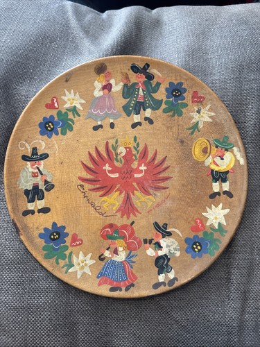 Tyrolean eagle hand painted - eagle, hand-painted
