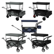 Carrello pieghevole con tetto