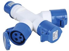 16A, 230V, Cee 3-Socket Plug