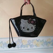 Borsa Hello Kitty "Camomilla" Vernice Nera