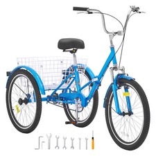 Foldable Adult Tricycle 24" 7