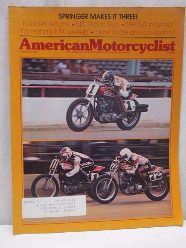 American motorcyclist magazine - american,