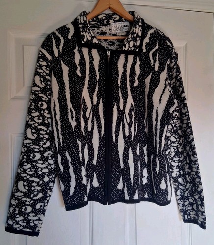 Giacca maglione zip merceria