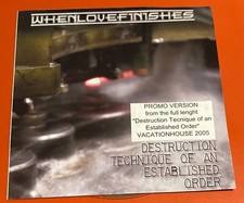 Whenlovefinishes - , ‎–