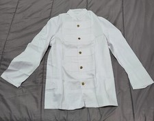 Giacca Cuoco Donna Lady Chef Bianca cotone a manica lunga