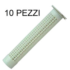 10 X TASSELLO NYLON PLASTICA RETE mm Ø 15x85 ANCORANTE CHIMICO