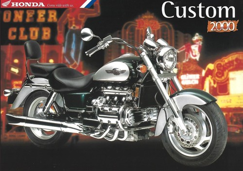 Brochure moto honda custom - -,