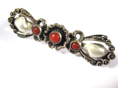 Antico spilla argento 96 - spilla, argento,