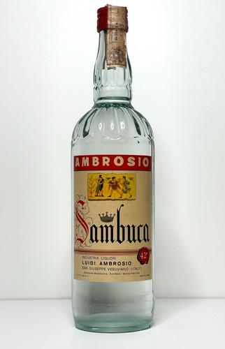 Bottiglia vintage sambuca - di,
