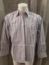 camicia uomo puro cotone navigare taglia S  maniche lunghe