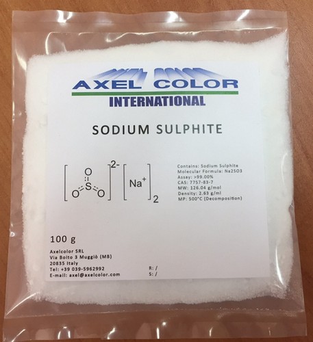 Sodio solfito anidro 100 - sodio,