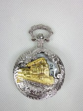 OROLOGIO DA TASCA TRENO