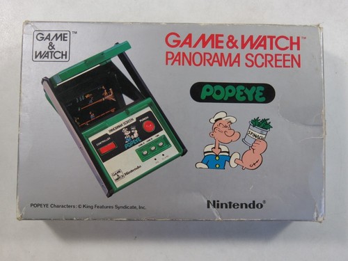 Game watch panorama screen - watch,