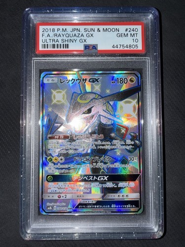 Pokemon psa rayquaza - 10, gx