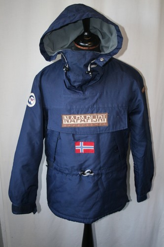 Cappotto blu vintage napapijri - cappotto,