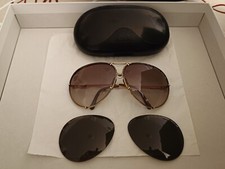 OCCHIALI  CARRERA PORSCHE DESIGN US pat no 4 176 921 CUSTODIA CON LENTI GRIGIO..
