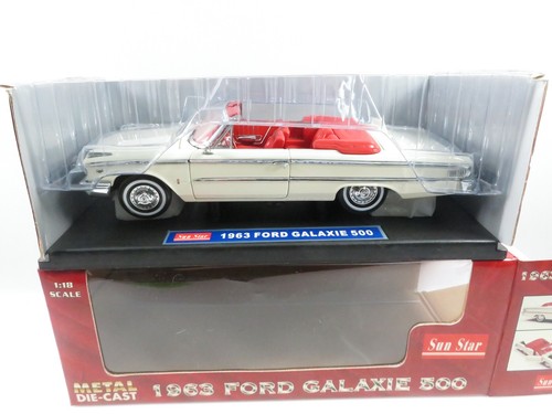 Sunstar 1963 ford galaxie - 1:18,