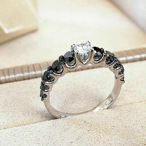Anello eternity oro bianco - anello,