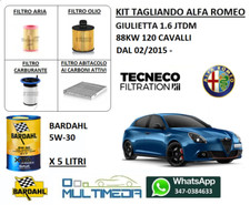 KIT TAGLIANDO 4 FILTRI E 5LT