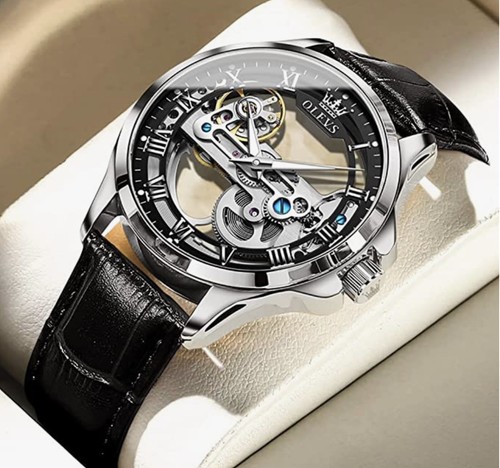 Olevs orologi scheletro uomo - olevs,