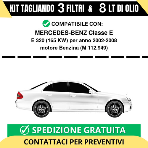 Tagliando per mercedes - per, mercedes-benz