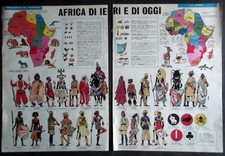 HUGO PRATT   - CUT OUT PAPER TOYS  -AFRICA DI IERI   soldatini di carta anni 60s