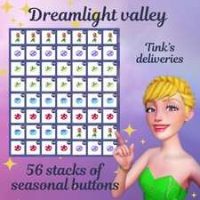 Dreamlight Valley Resources ? Confezione Bottoni Stagionali
