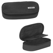 Comix Astuccio Ovale Organizzato Nero 73829Ne