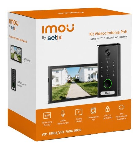 Imou citofono setik video - citofono,