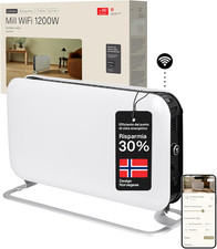 Termoconvettore Portatile Norvegese  Wifi Convection CO1200WIFI, 1200W, Riscalda