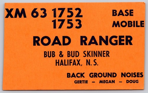 Halifax road ranger cb - ns,