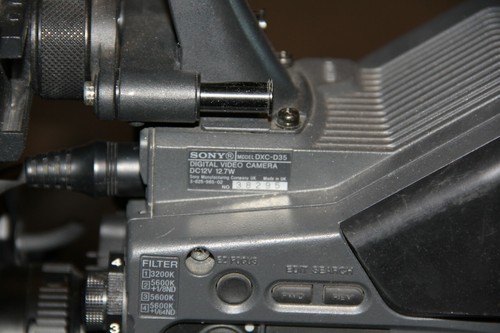 Sony dxc d35 camcorder with - sony,