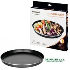 PIATTO CRISP WHIRLPOOL MICROONDE AVM305 LARGE PLATE 32x30,5x2,5 cm CRISP SERIES