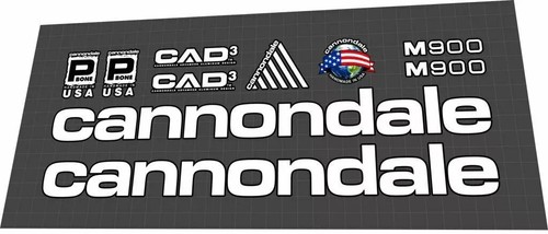 Set decalcomanie cannondale - set,